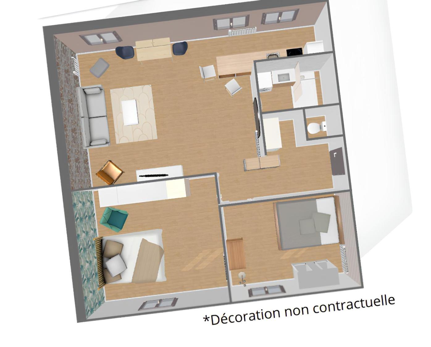 Appartement Au Pied De La Gare Et Centre - 2 - Spacieux Amiens